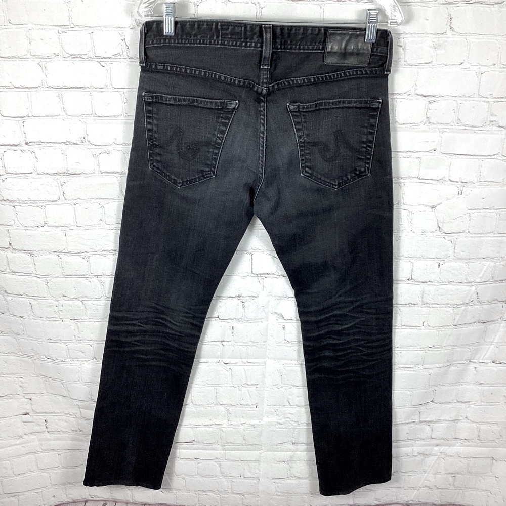 Adriano Goldschmied The Matchbox Slim Straight Jeans Women’s Size 31 Black‎